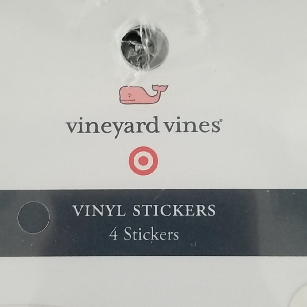 Vineyard Vines For Target 4 Vinyl Stickers - Picture 2 of 3